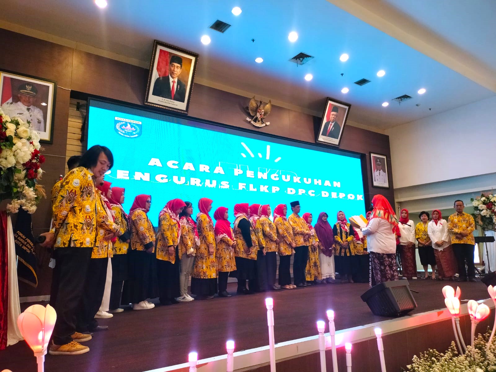 Pengukuhan LKP Kota Depok 2