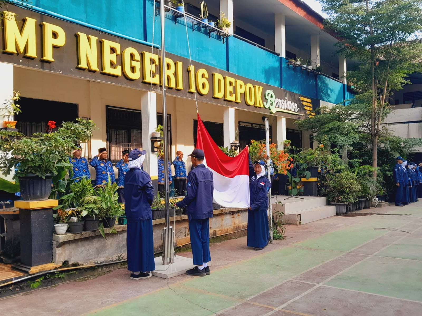 SMPN 16 Depok hari Pancasila 2