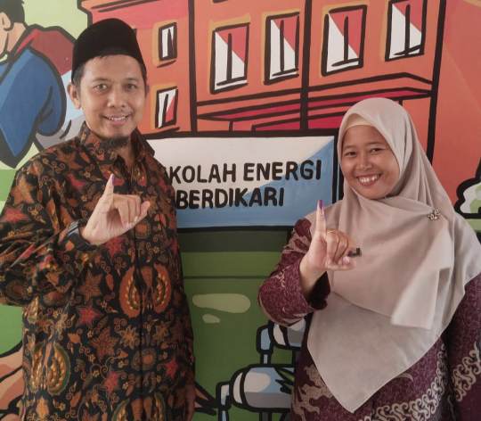 Pemilihan ketua OSIS SMPN 34 Depok 2