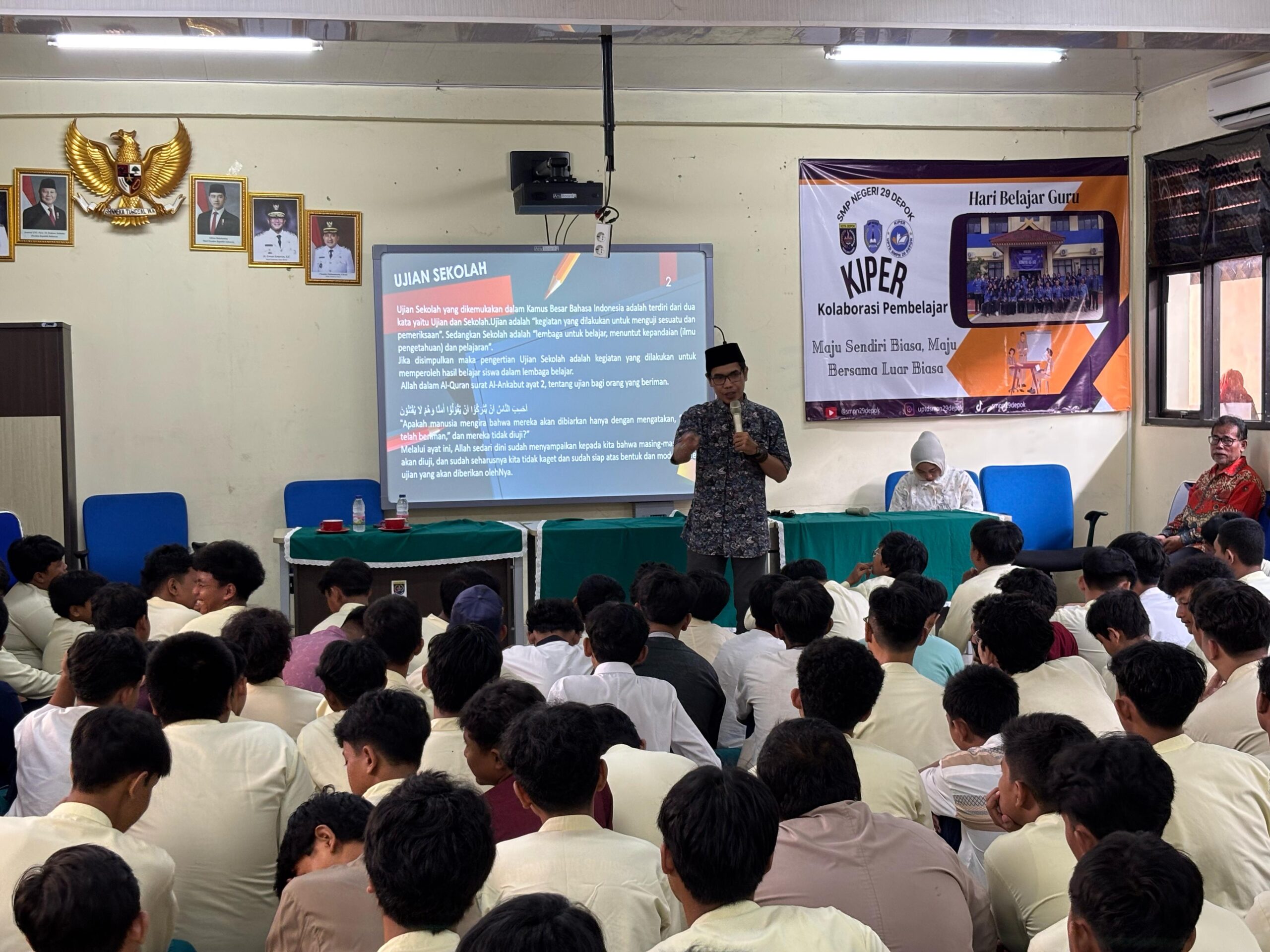 SMPN 29 Depok doa bersama 1