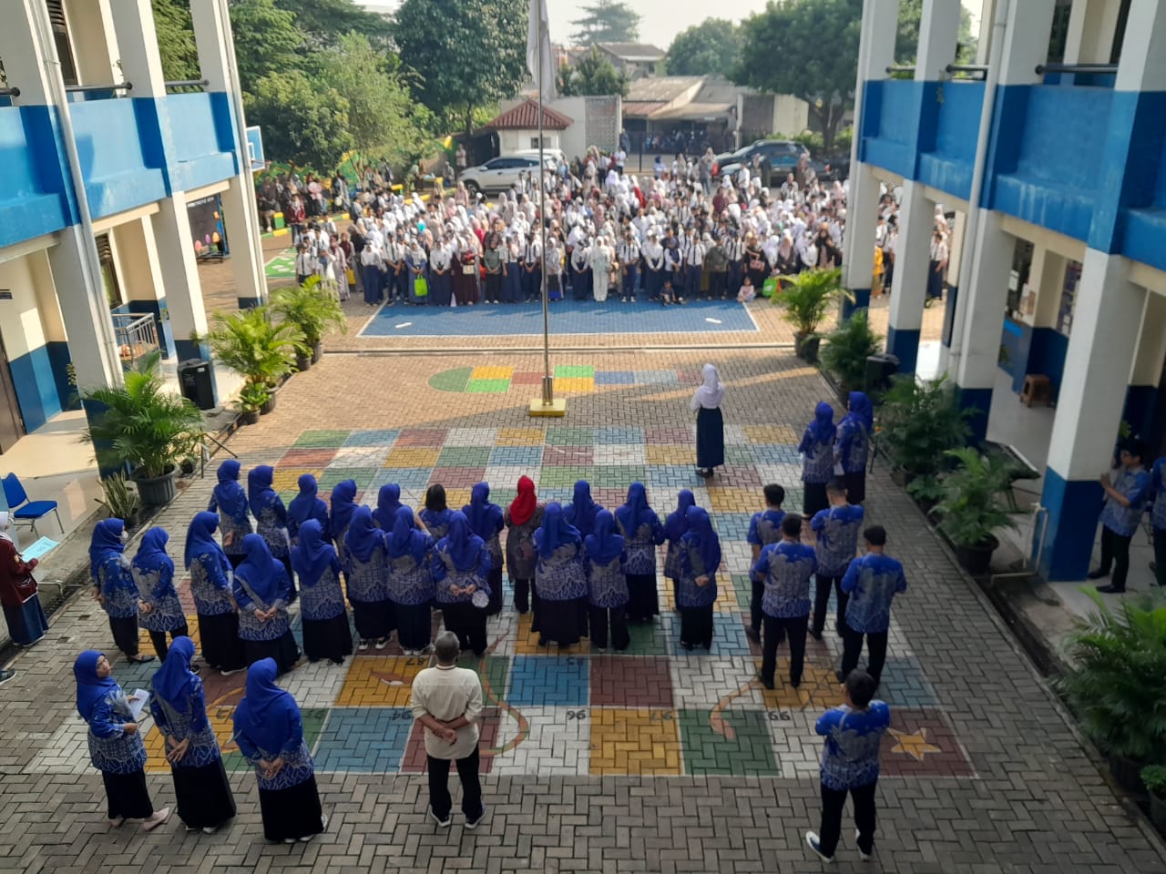 Pelepasan siswa SMPN 23 Depok 3