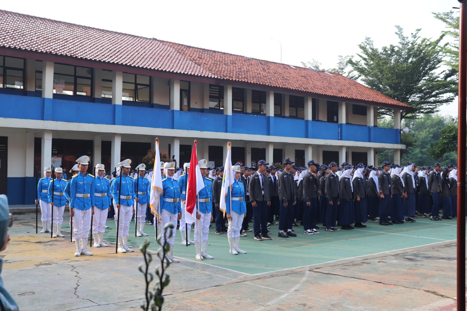 SMPN 21 Depok pelepasan siswa 2