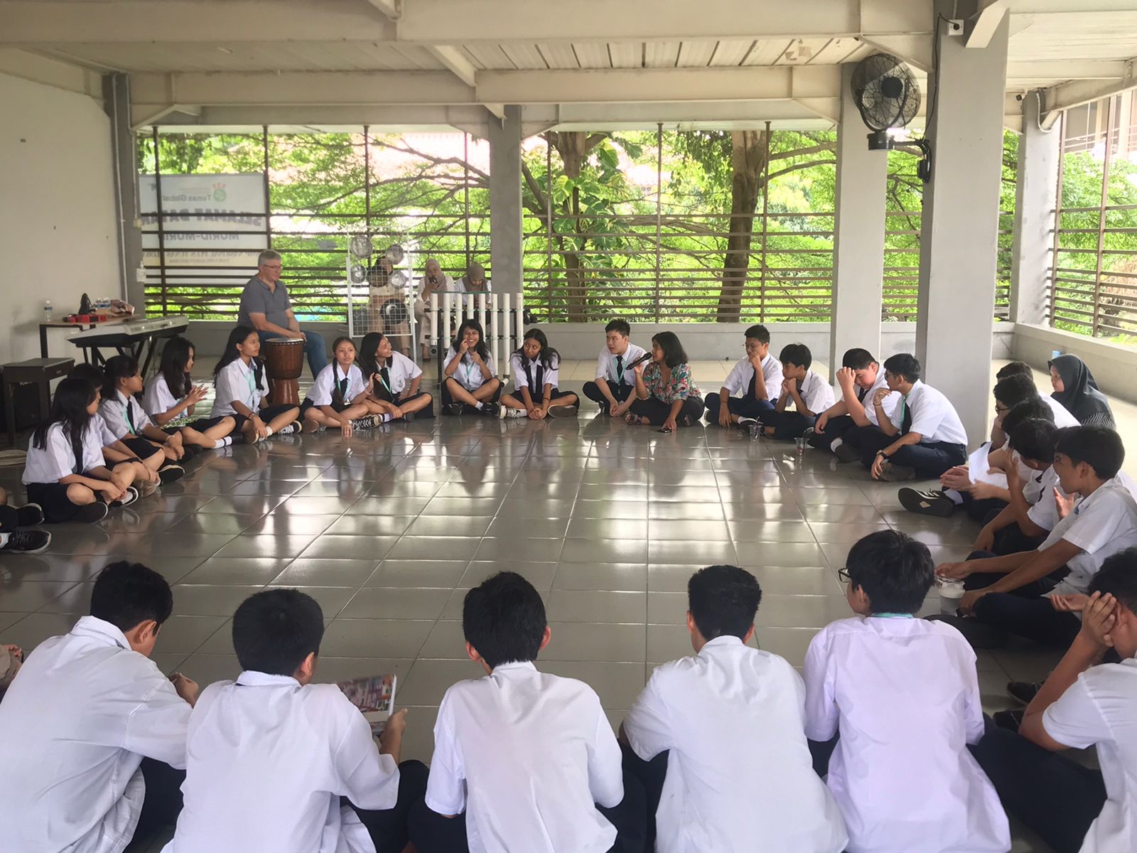 Musisi Indonesia ke sekolah tunas global depok 3