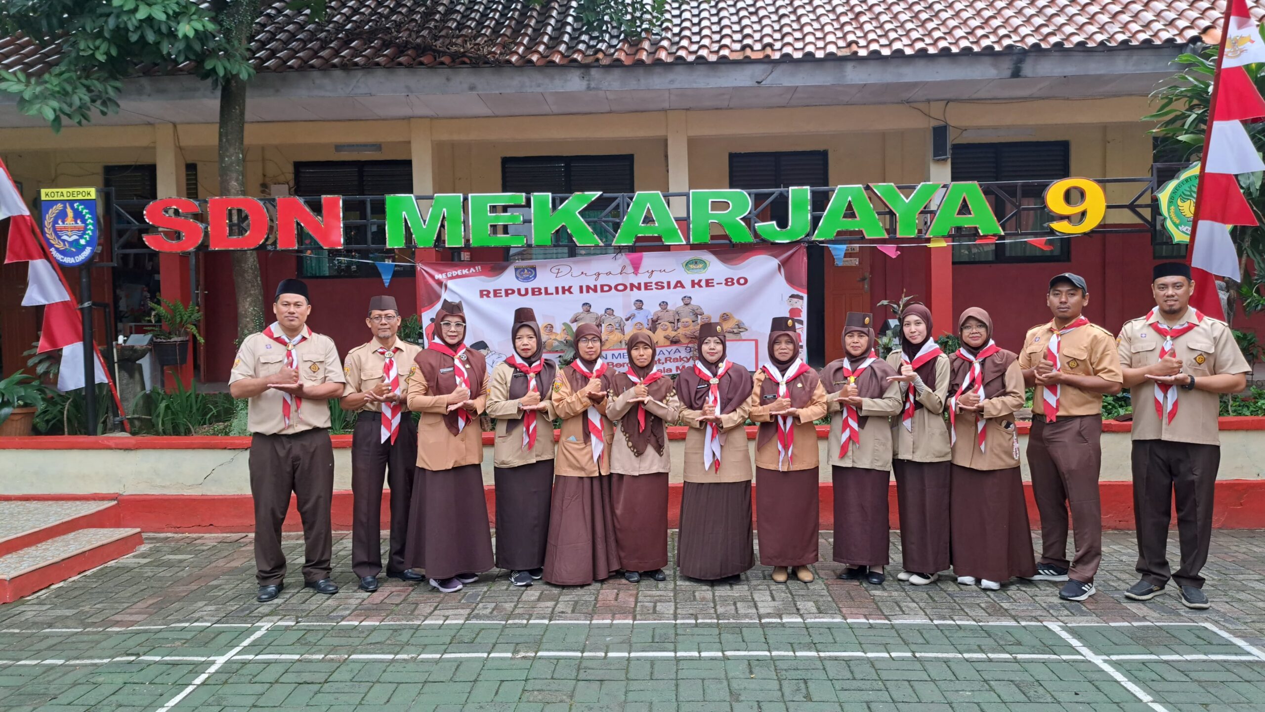 SDN Mekarjaya 9 hari pramuka 1