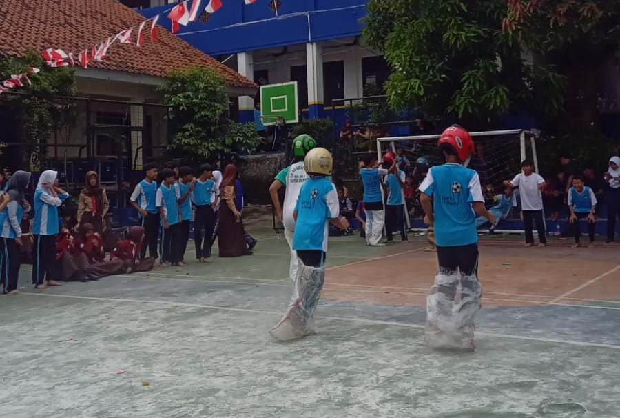 SMPN 19 Depok rayakan ulang tahun 2