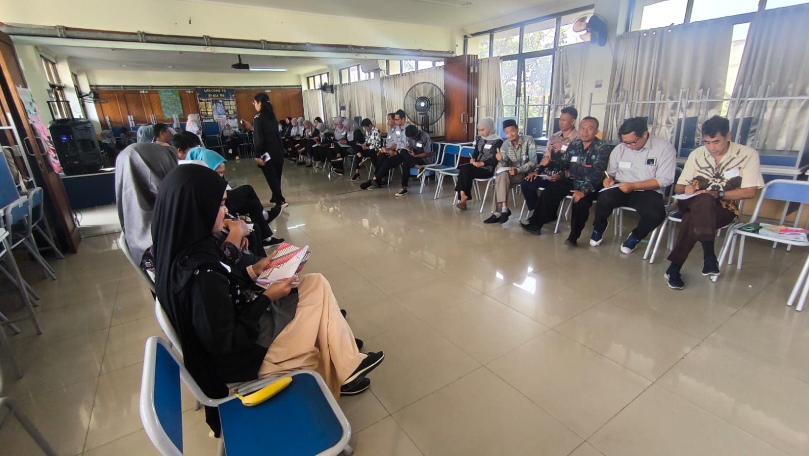 SMPN 26 Depok IHT dengan motivator 2
