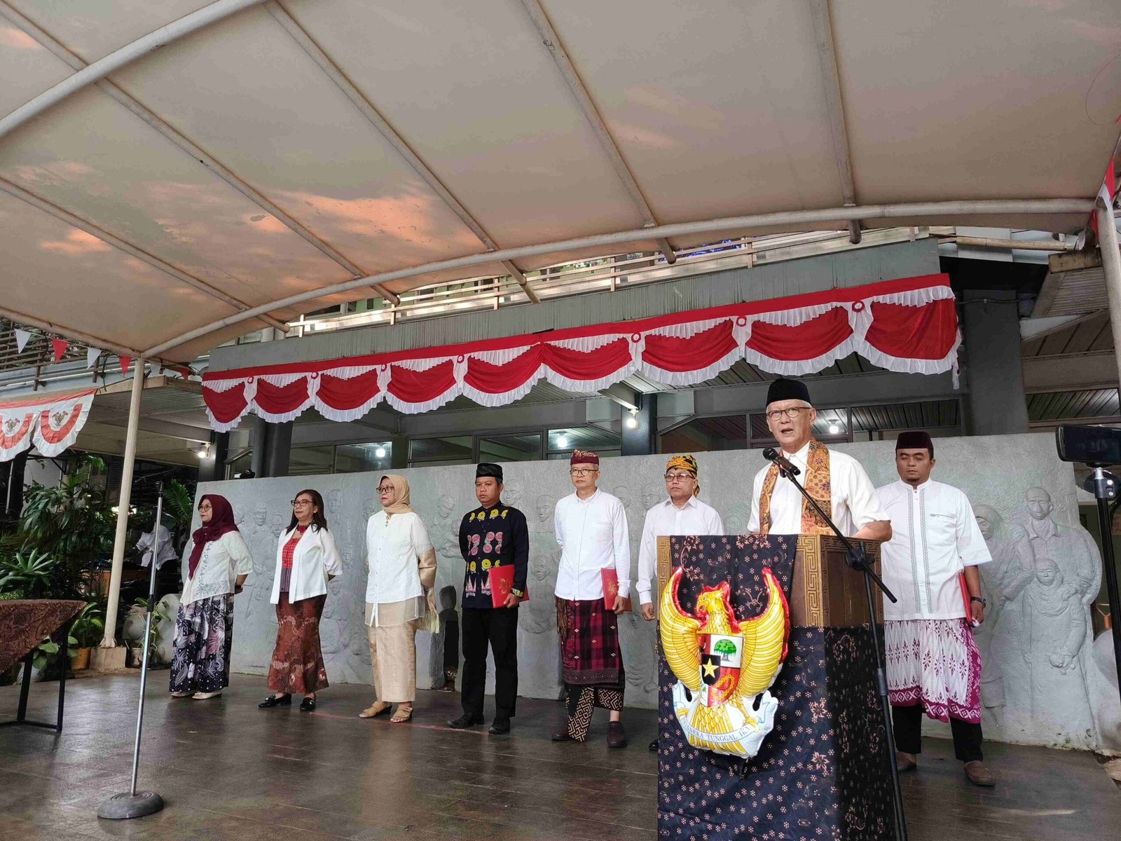 Sekolah Tunas Global upacara kemerdekaan 3