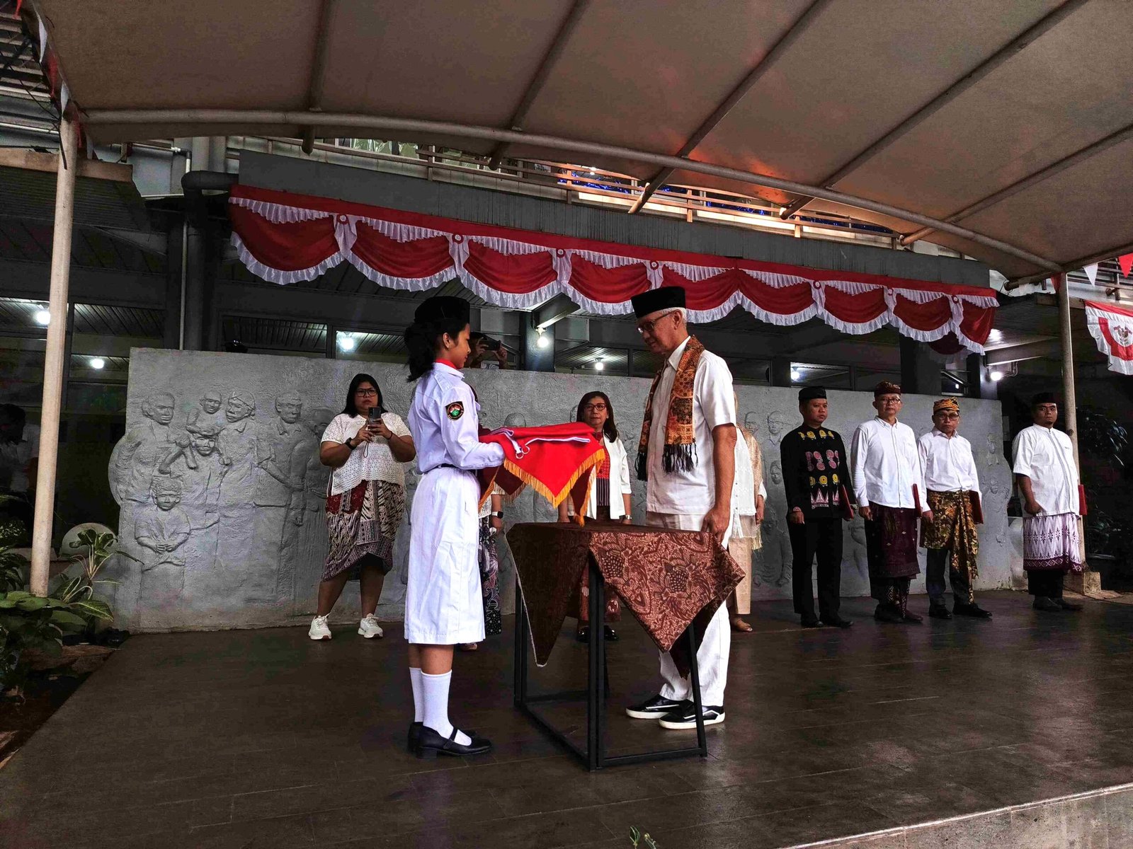 Sekolah Tunas Global upacara kemerdekaan 8