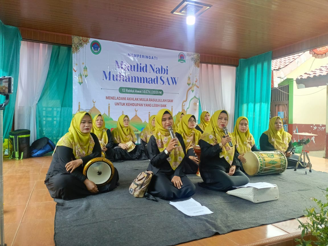 Maulid nabi di SDN RRI Cisalak a