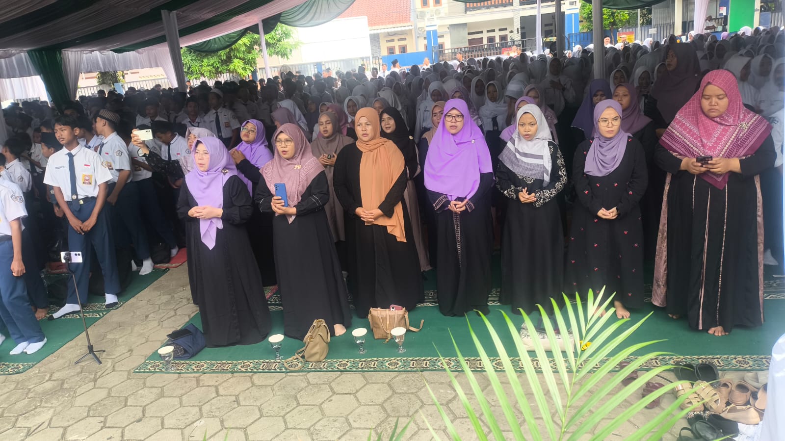Maulid nabi di SMPN 20 Depok 2