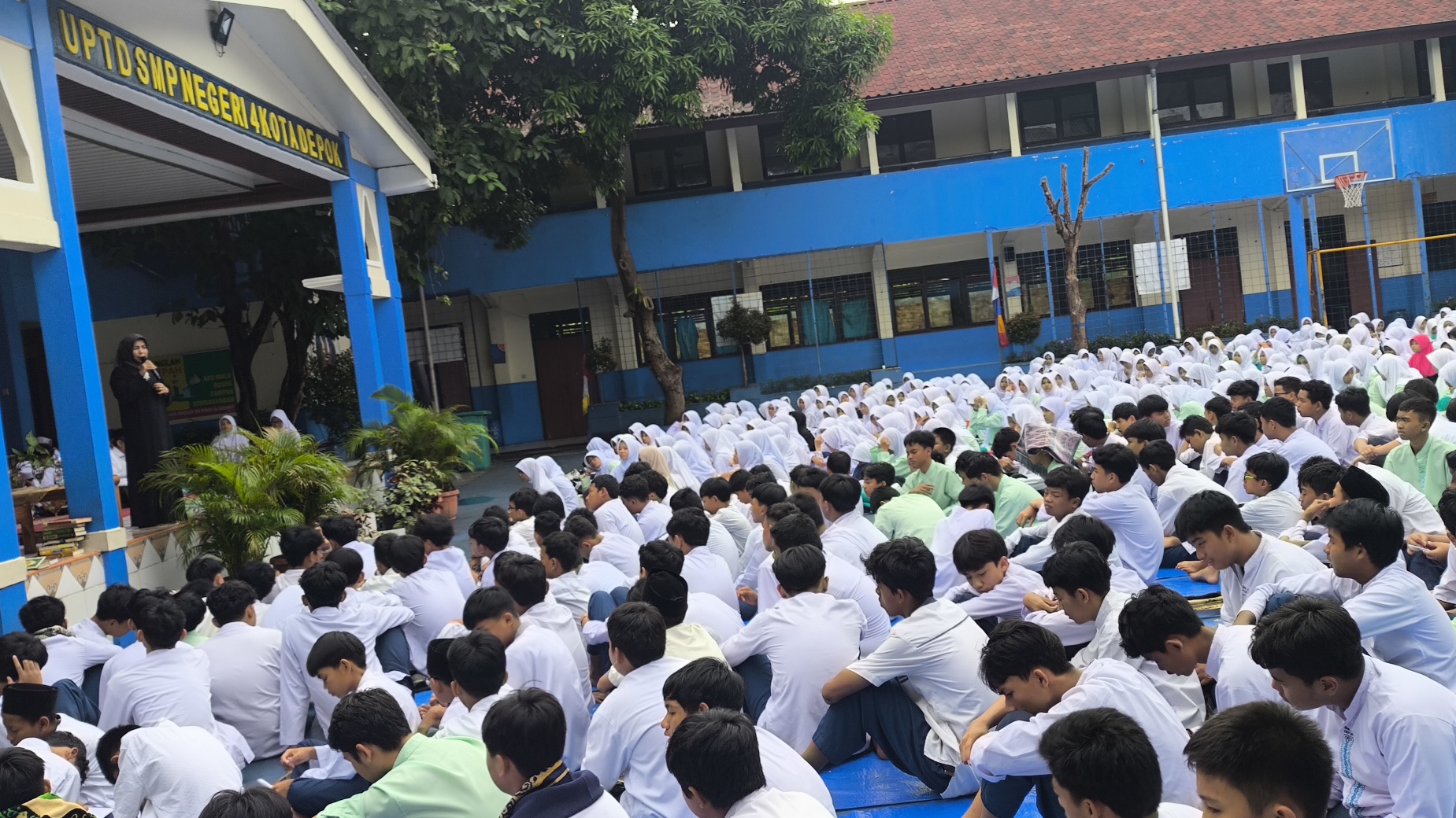 Maulid nabi muhammad SMPN 4 Depok 2