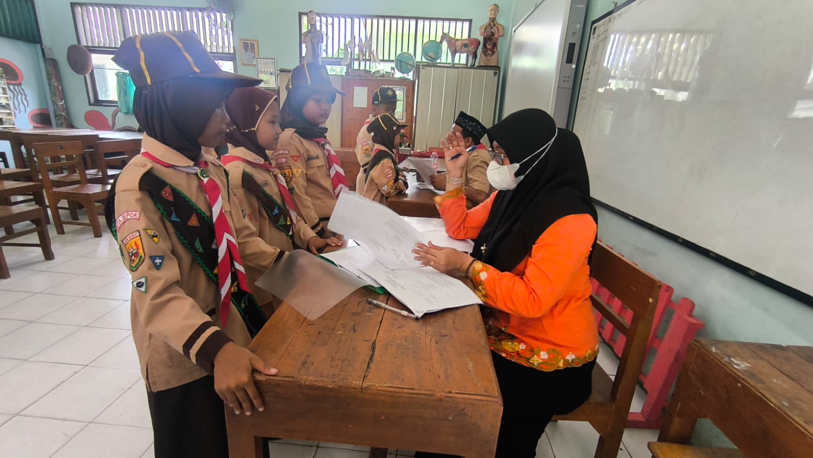 Calon Pramuka Siaga dari Kecamatan Sukmajaya 2