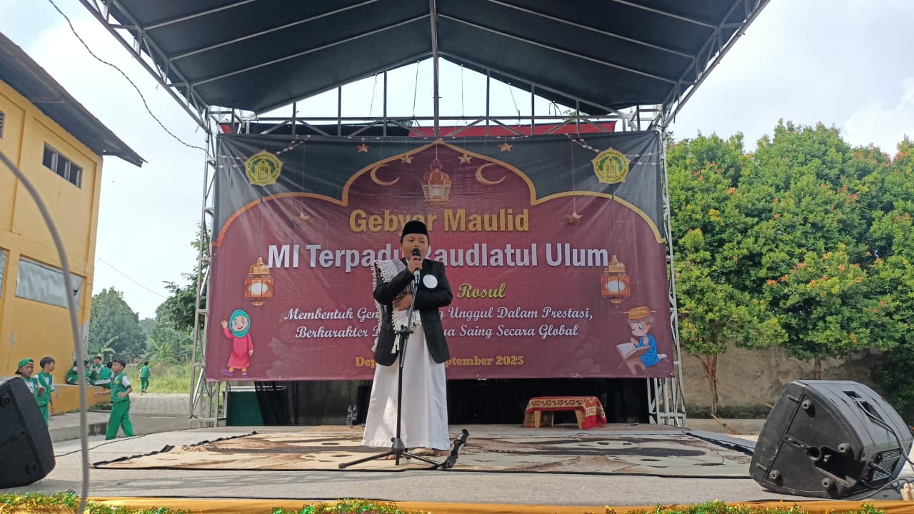 MI Terpadu Raudlatul Ulum mengadakan Maulid Nabi 2
