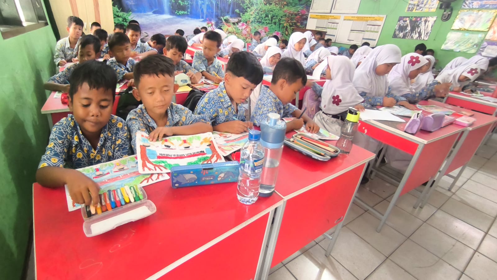 SDN Mekarjaya 12 gelar bulan bahasa 6