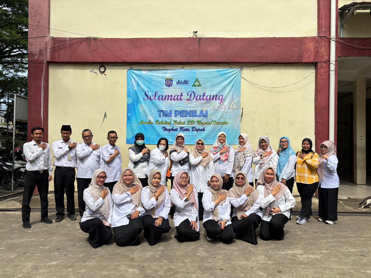 SDN Sawangan 1 menuju sekolah sehat 1