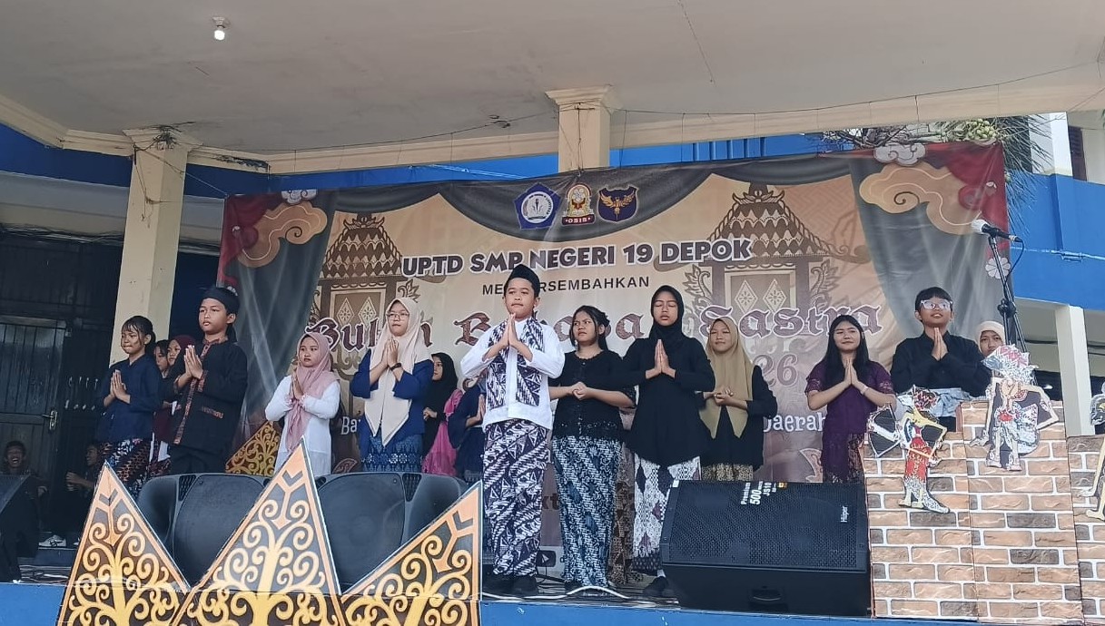 SMPN 19 Depok bulan bahasa 2