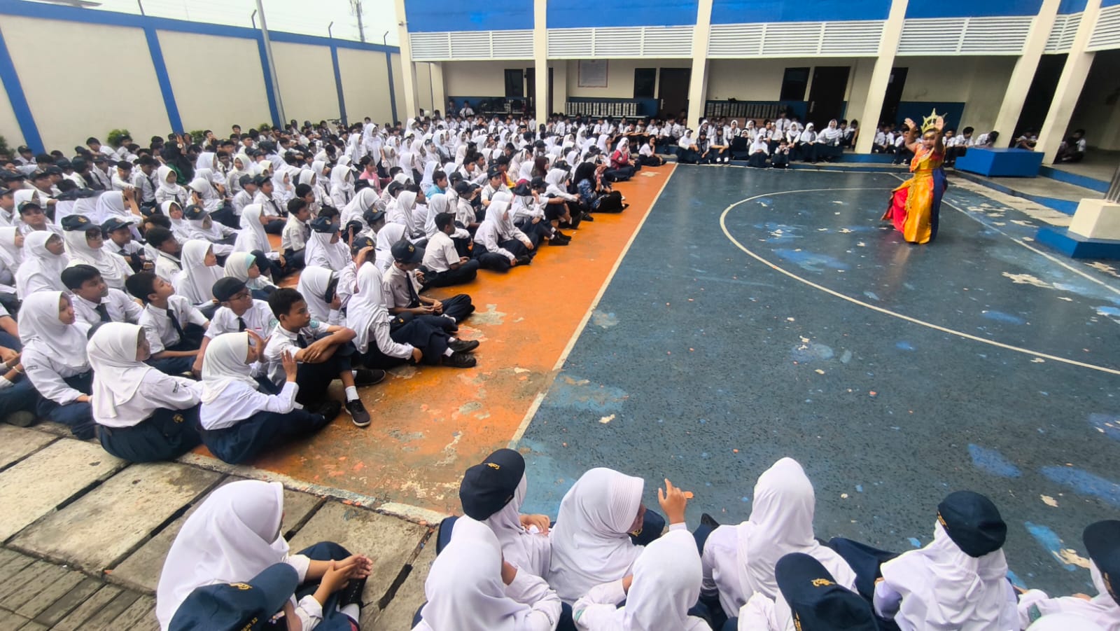 SMPN 32 Depok gelar bulan bahasa 3