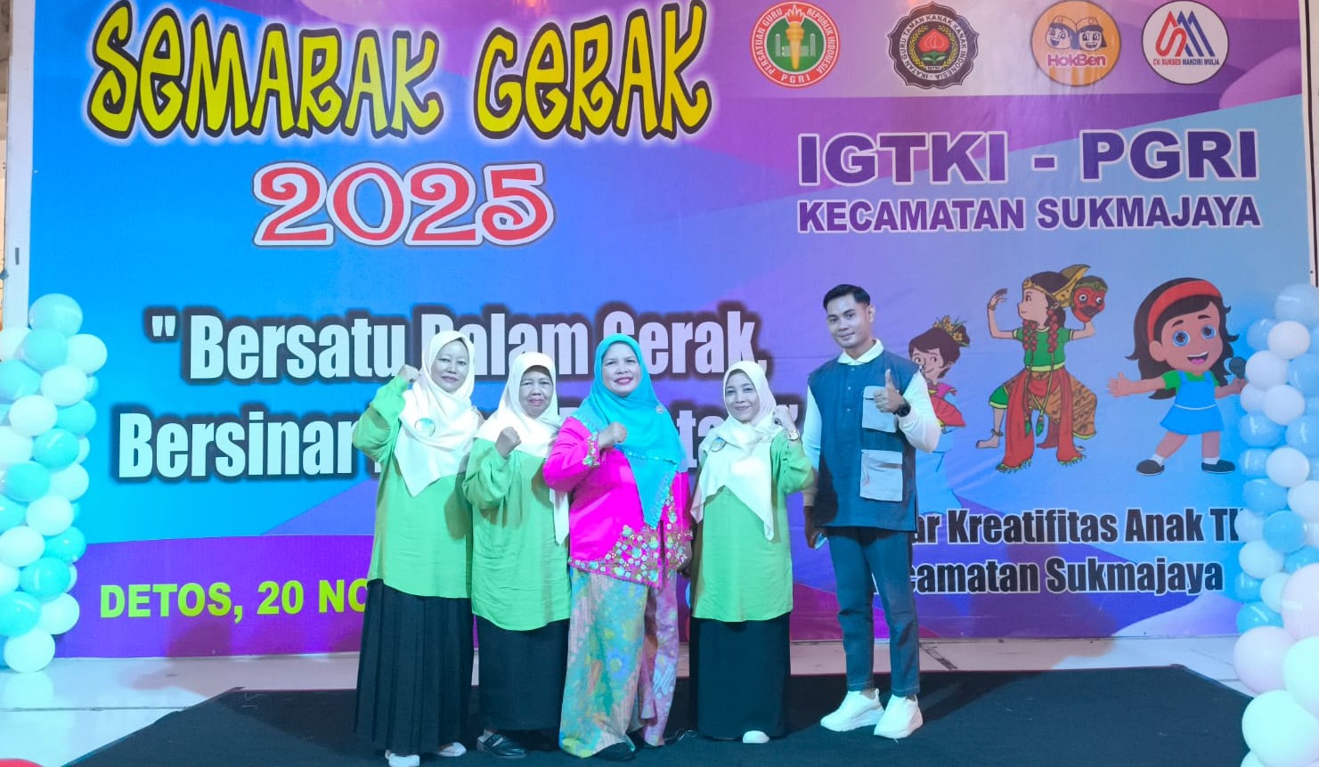 IGTKI Kecamatan Sukmajaya gelar lomba 1