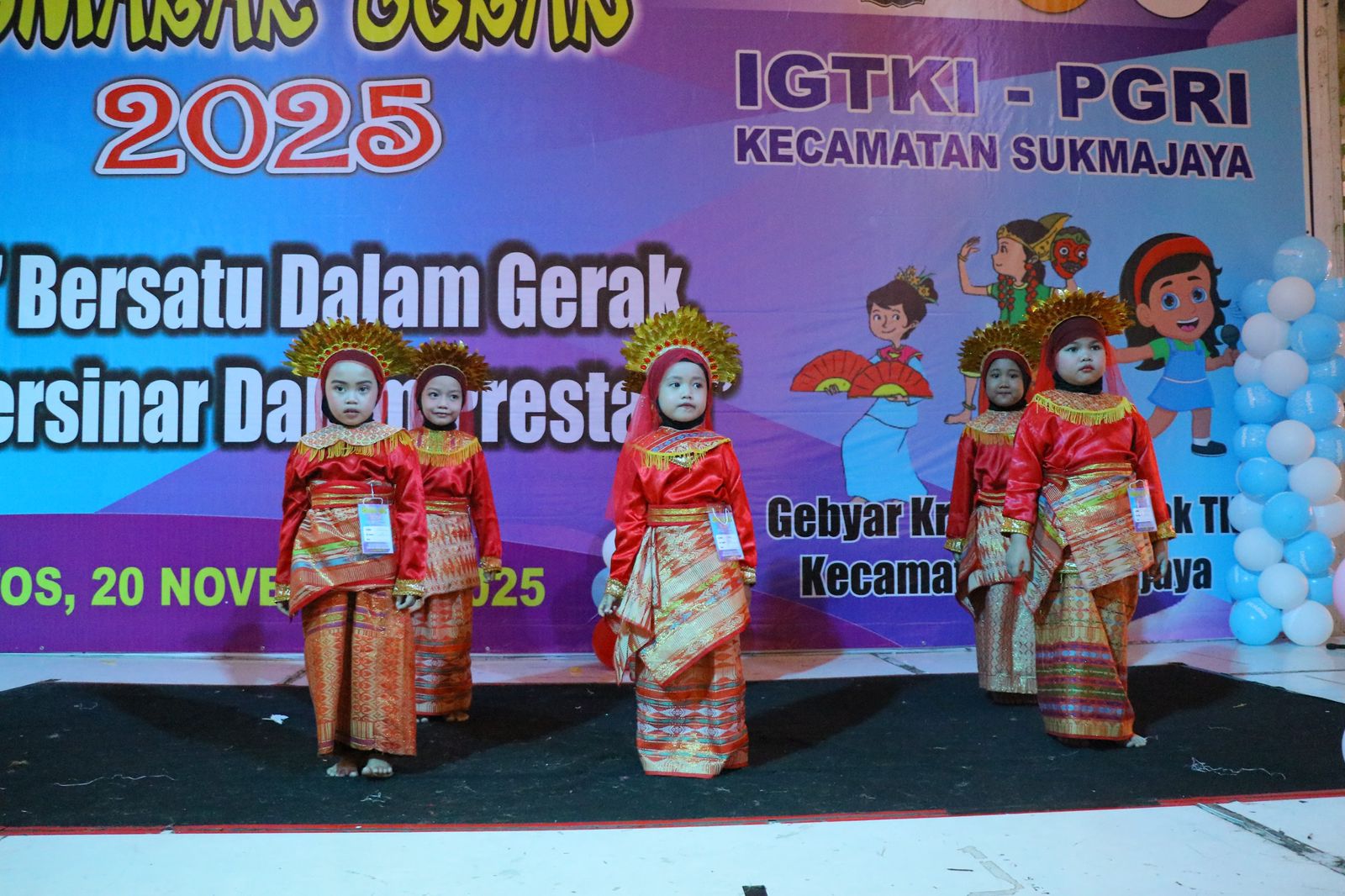 IGTKI Kecamatan Sukmajaya gelar lomba 6