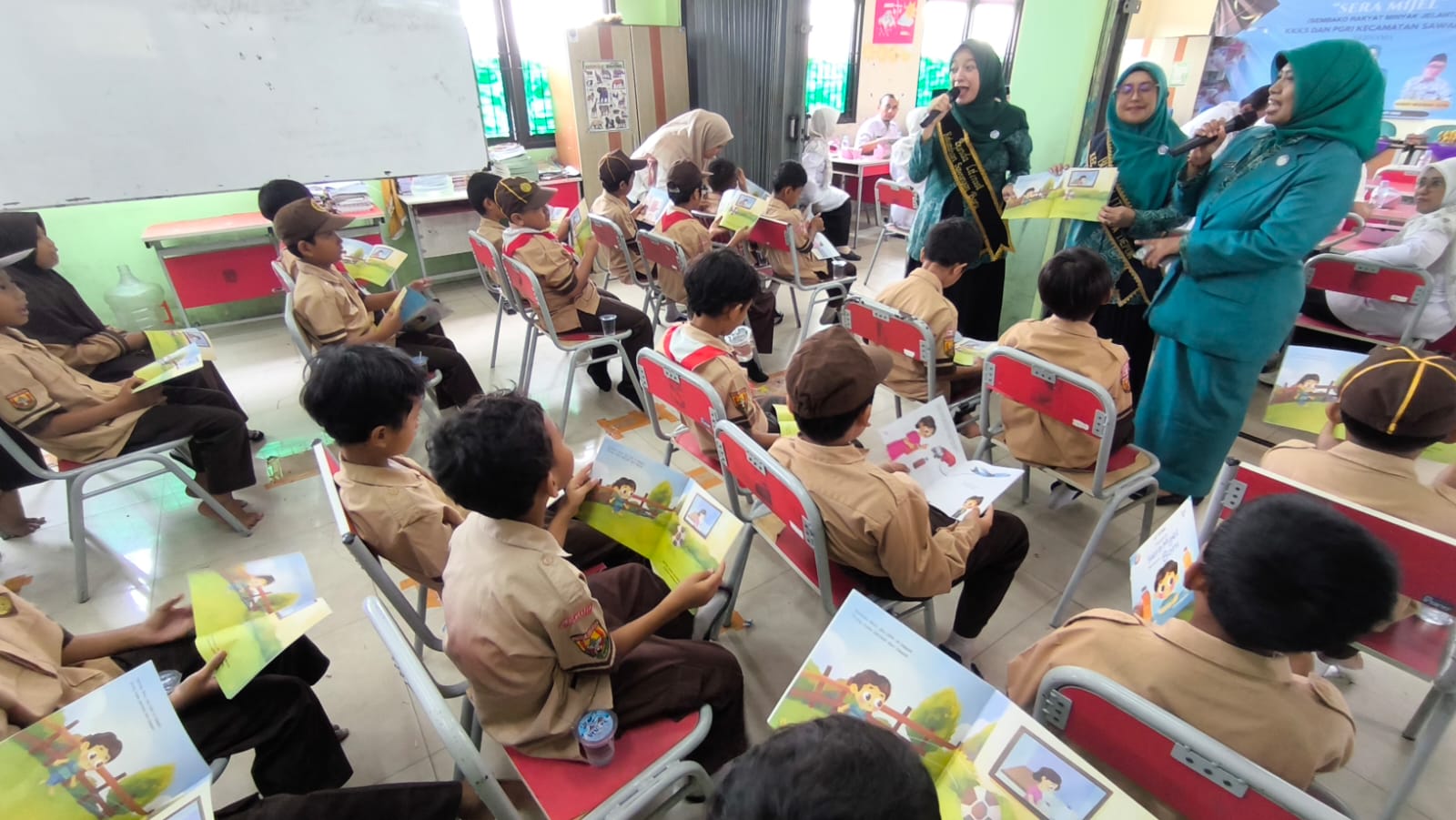 Kecamatan Sawangan launching sera mijel 2