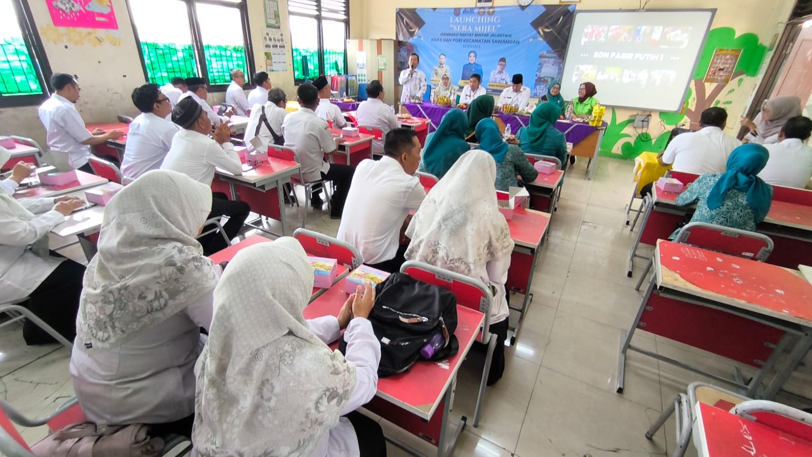 Kecamatan Sawangan launching sera mijel 4