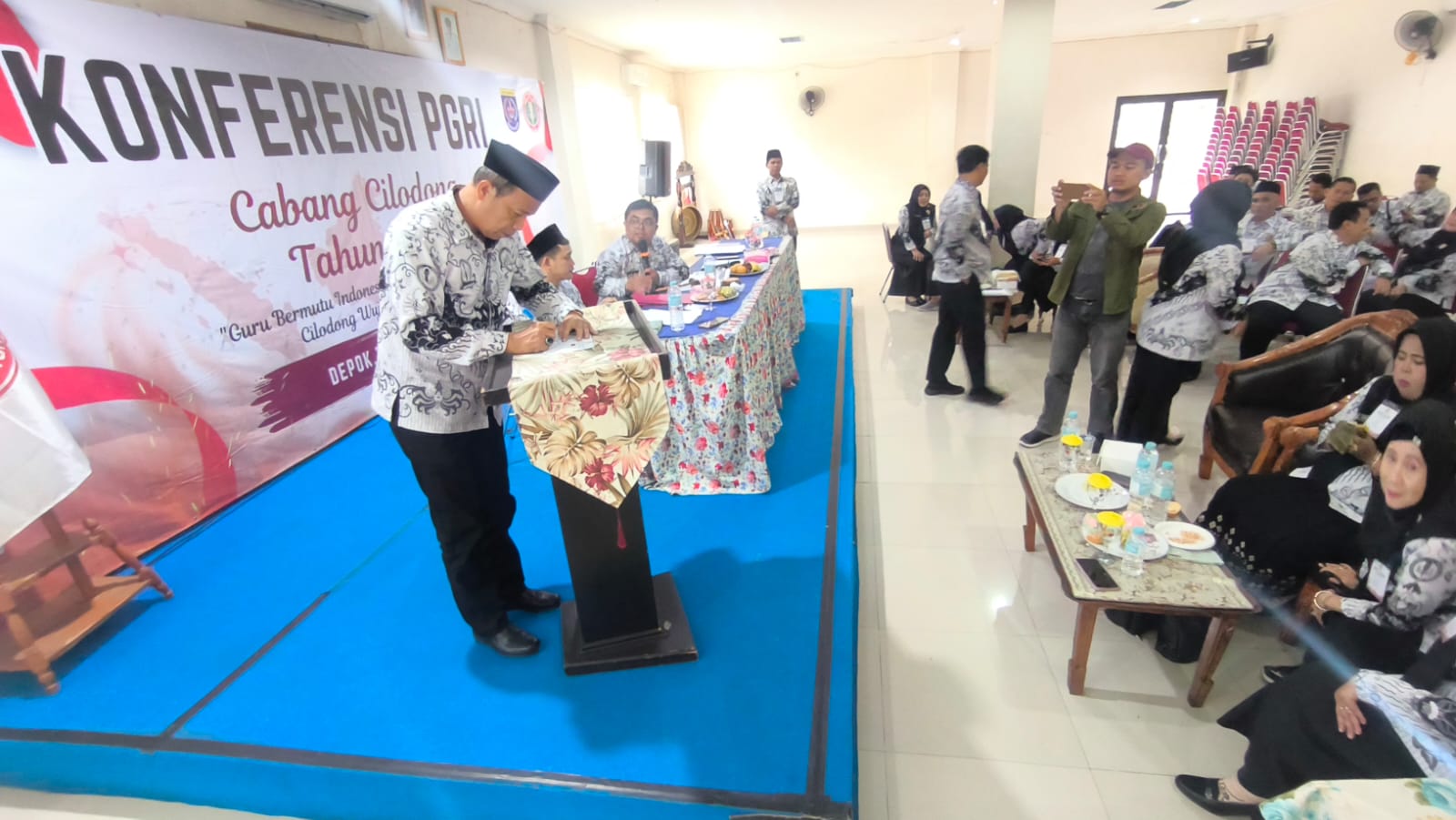 Lusi Susanti Pemilihan PGRI Cilodong secara aklamasi 1