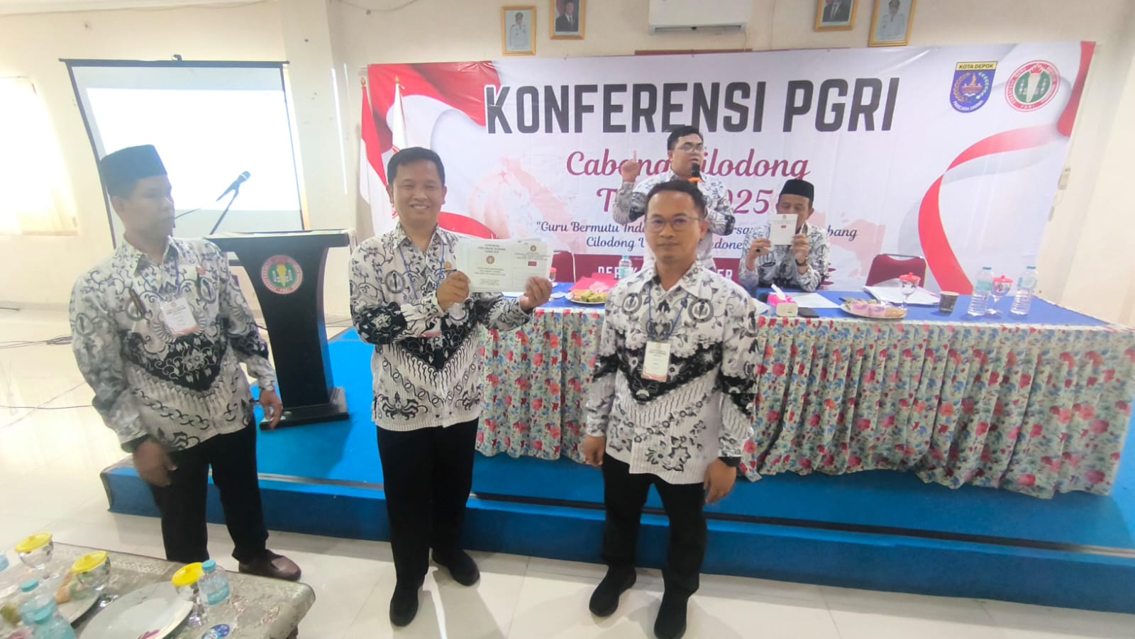 Lusi Susanti Pemilihan PGRI Cilodong secara aklamasi 3