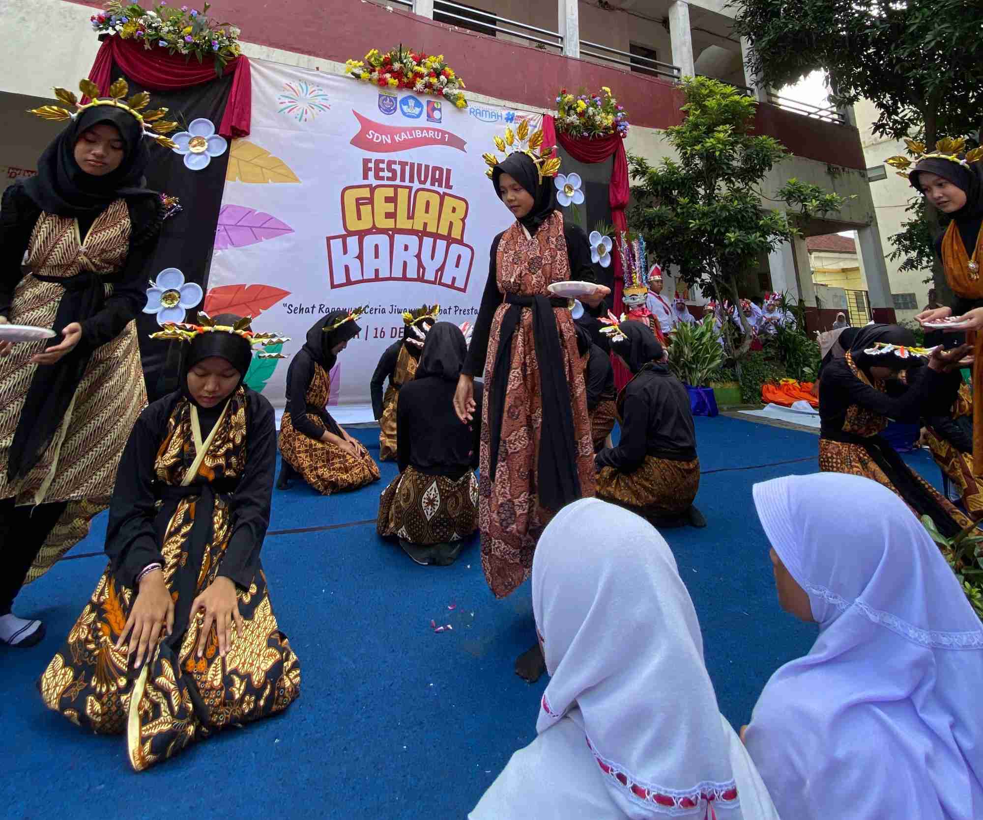 Gelar Karya SDN Kalibaru 1 c