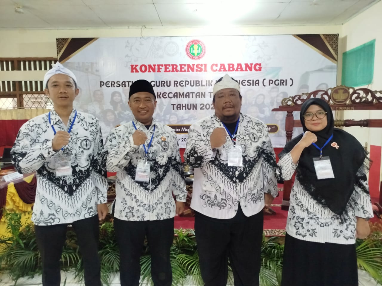 Ketua PGRI Kecamatan Tapos terpilih 5