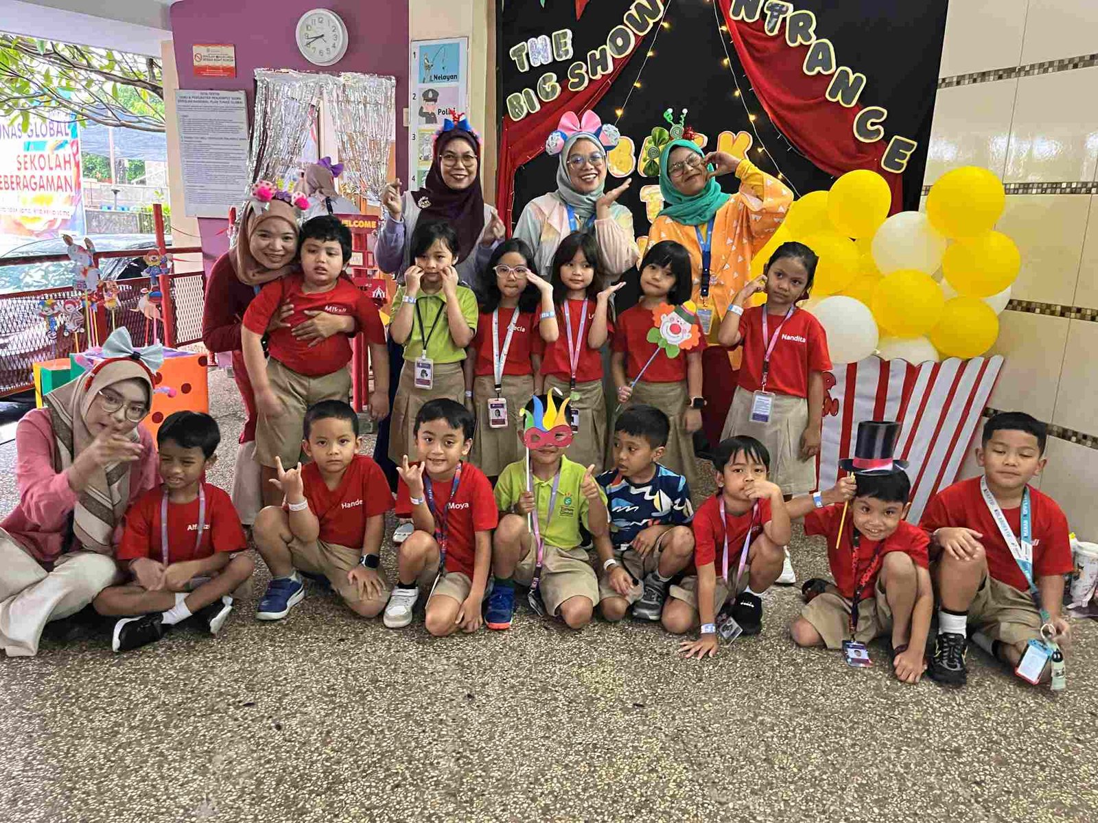 Hari pertama Sekolah Tunas GLobal Depok 2
