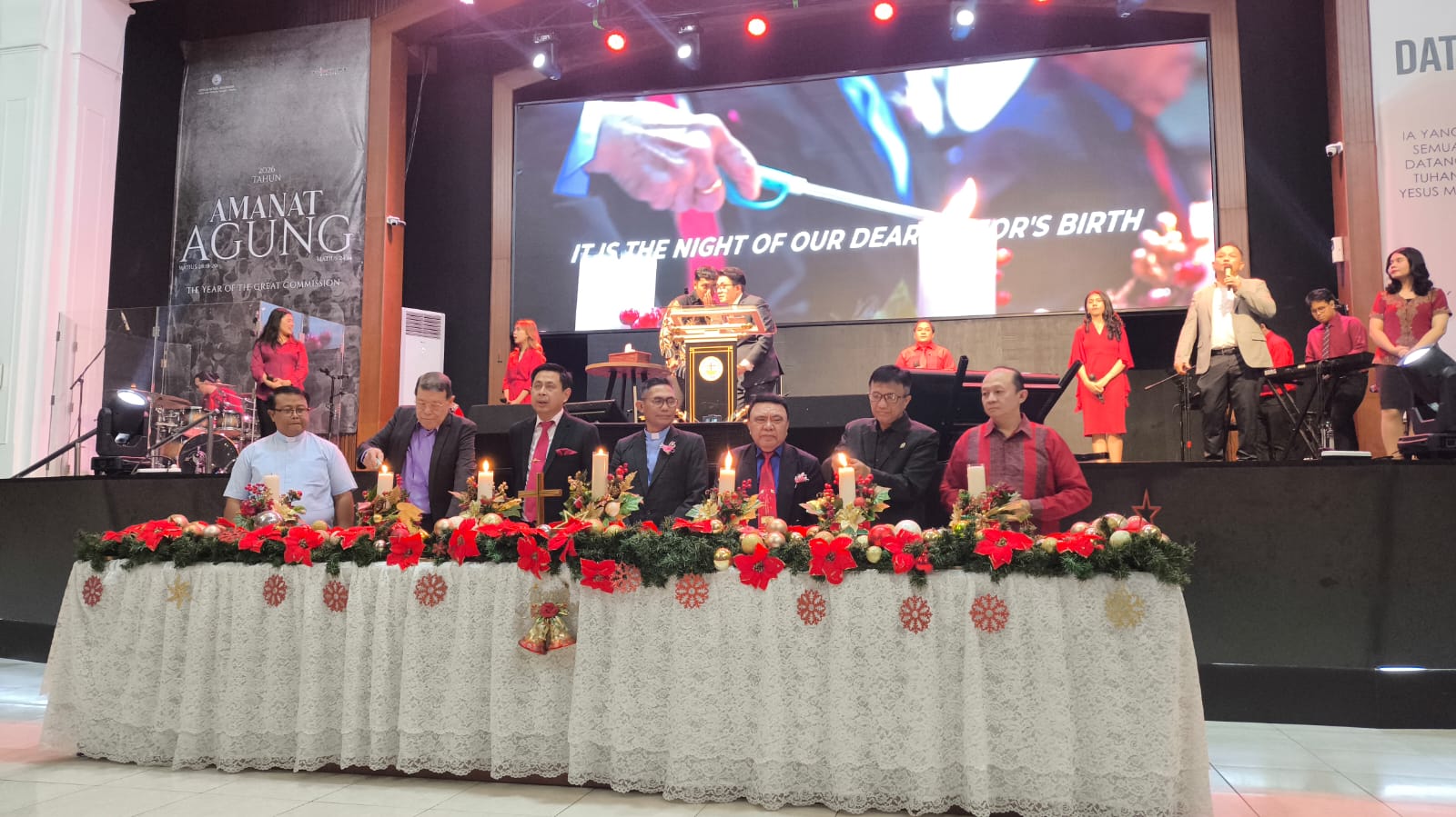 Perayaan Natal bersama PGLII Kota Depok 2