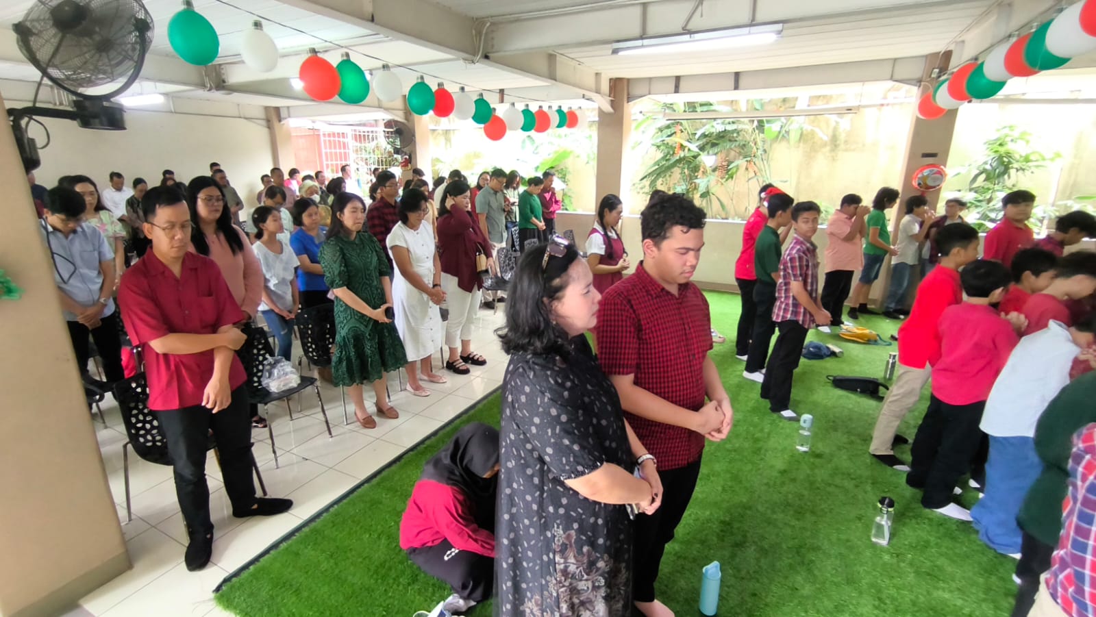 Perayaan Natal di Sekolah NP Tunas Global 3