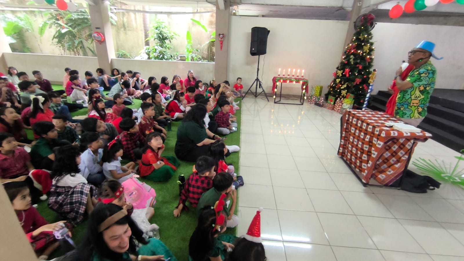 Perayaan Natal di Sekolah NP Tunas Global 7