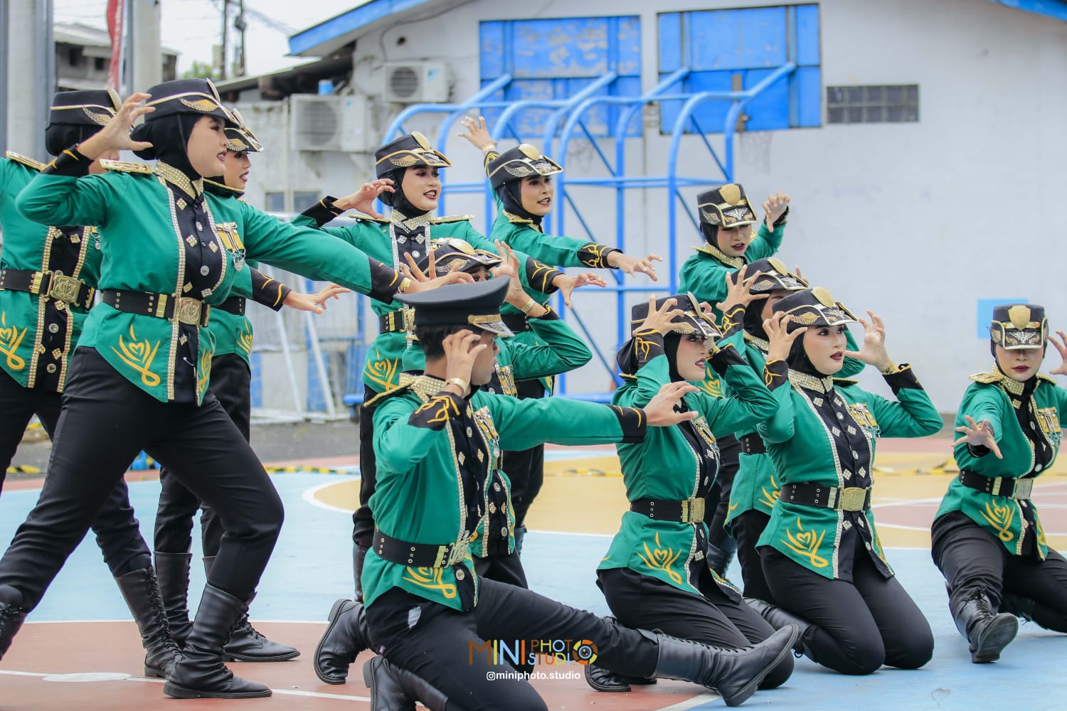 Prestasi paskibra SMK Bina Mandiri 1
