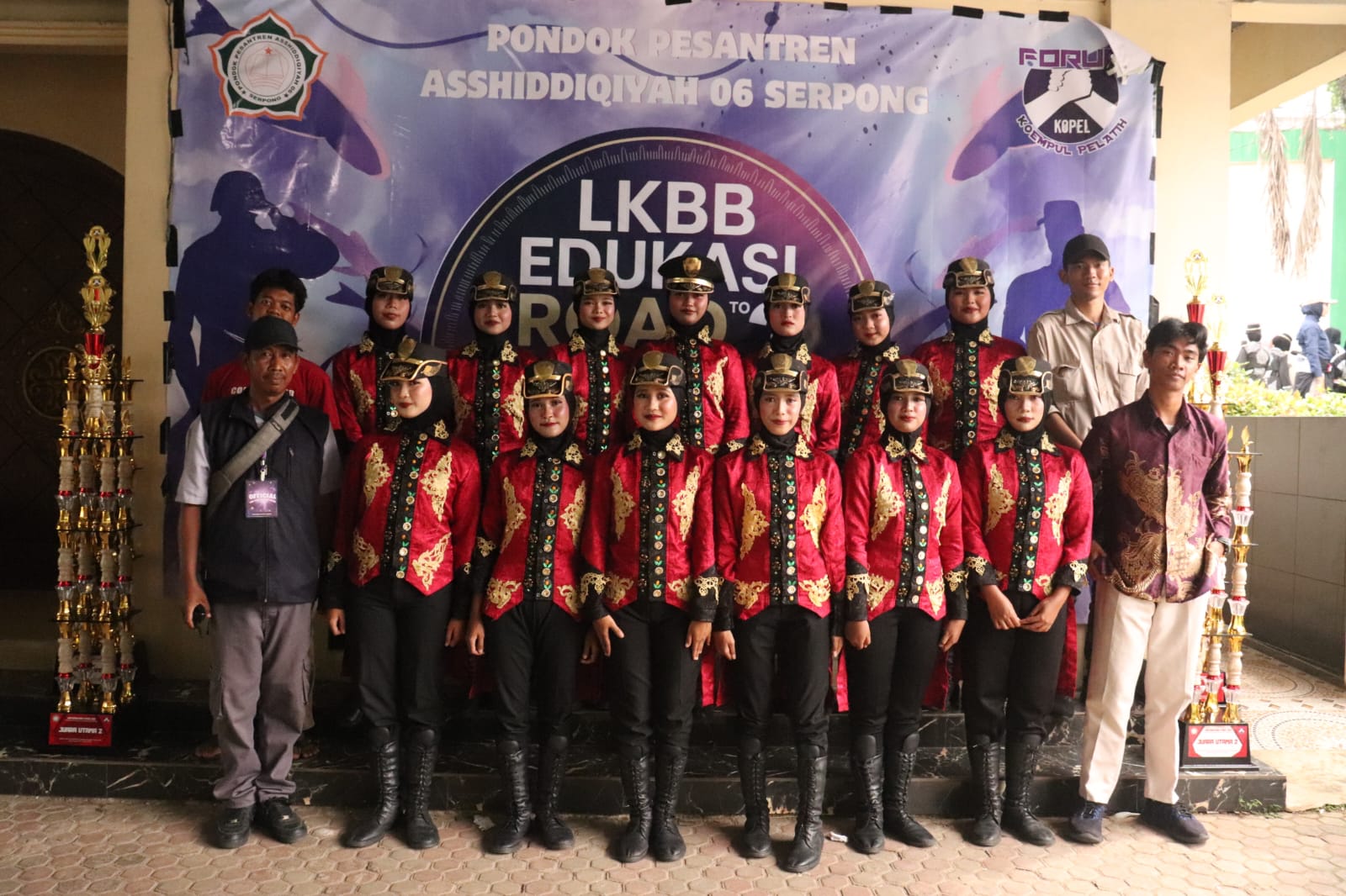 Prestasi paskibra SMK Bina Mandiri 3