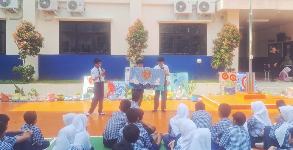 kokulikuler SMPN 34 di Sungai Ciliwung 3