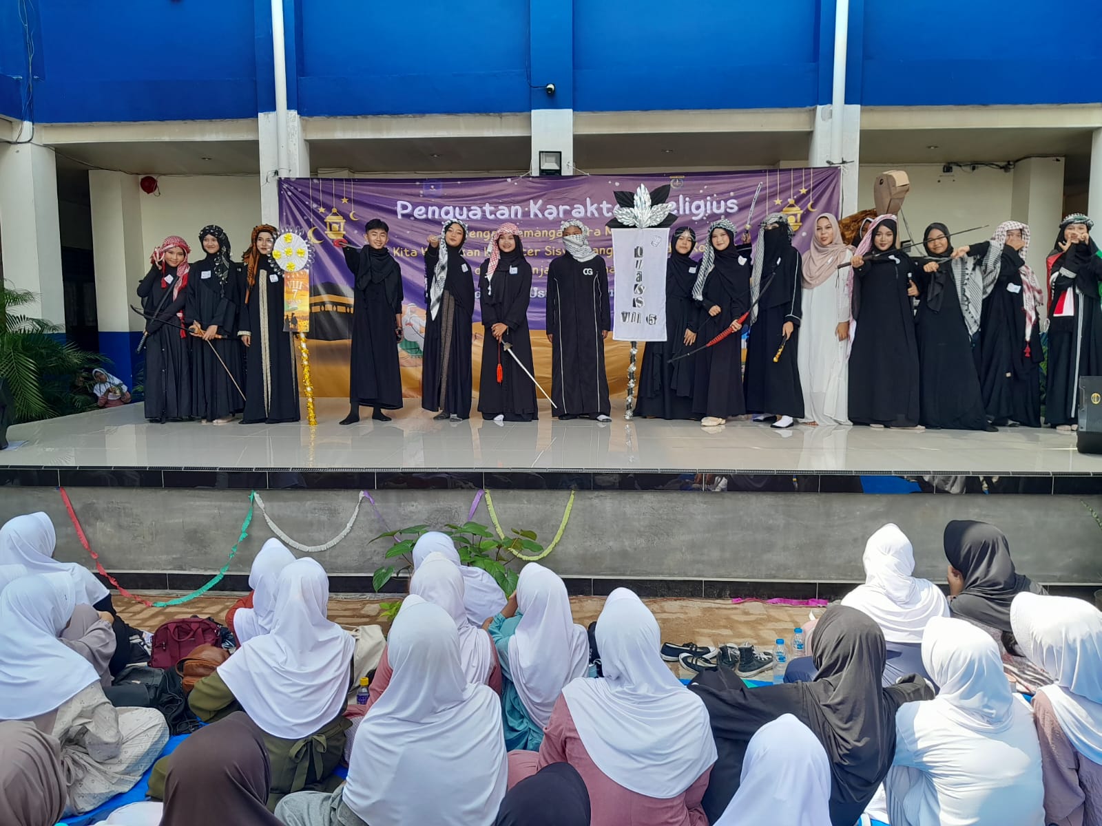 sambut bulan ramadan di SMPN 23 Depok 1