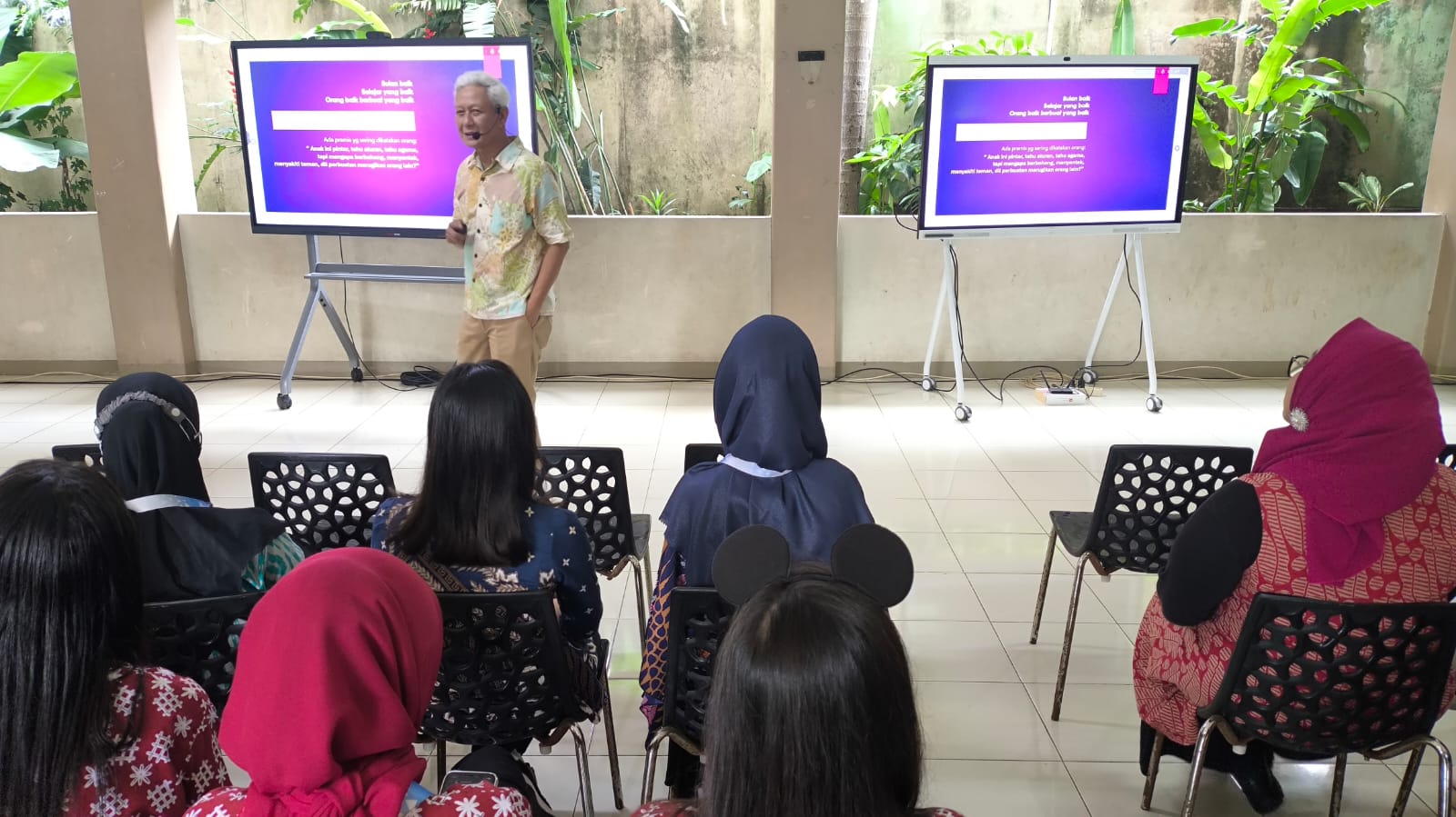 Moralitas pendidikan di sekolah Tunas global depok 1