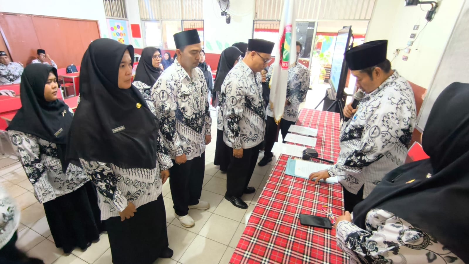 Pemilihan Ketua Ranting 4 PGRI Pancoranmas 1