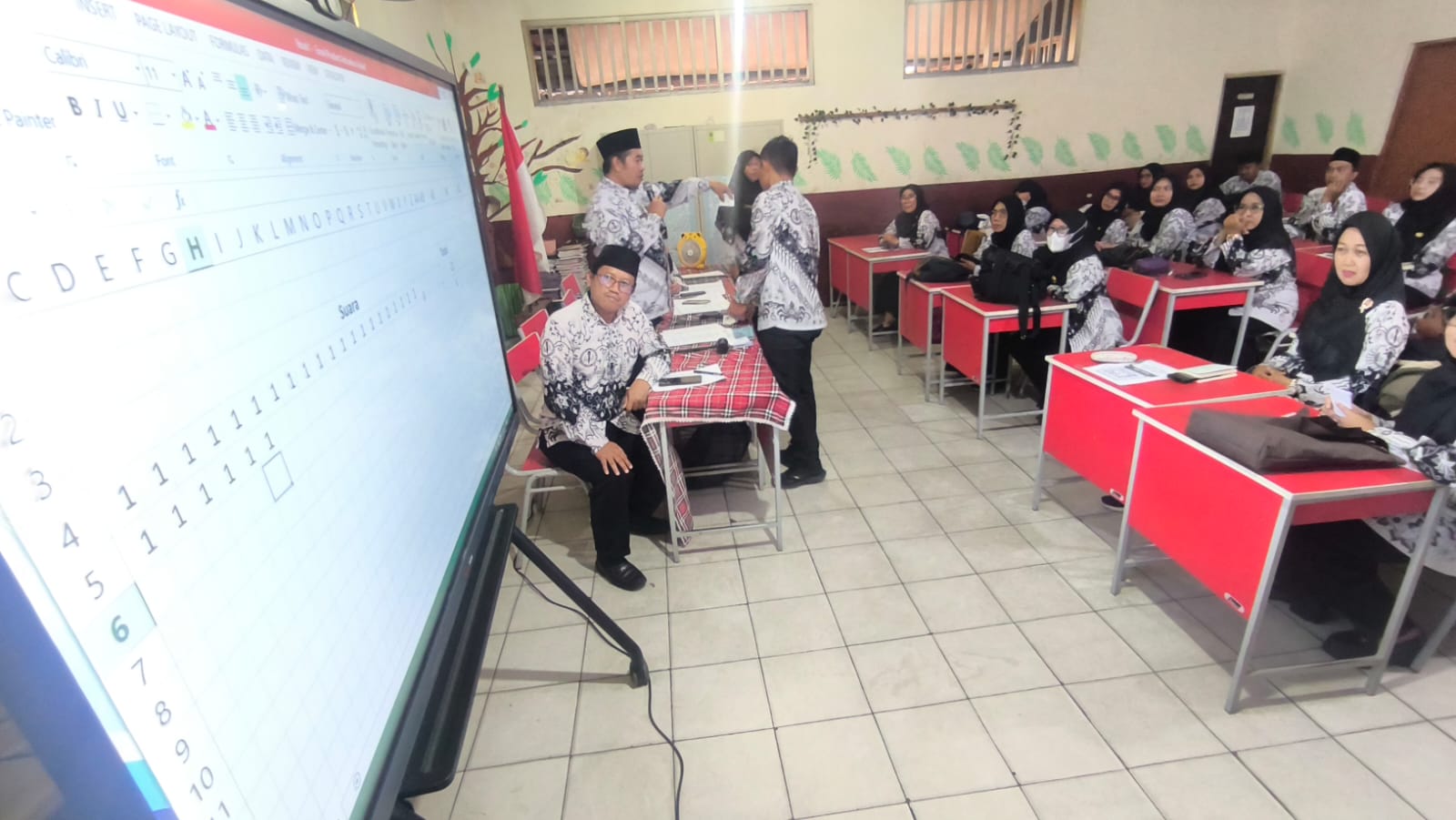 Pemilihan Ketua Ranting 4 PGRI Pancoranmas 3