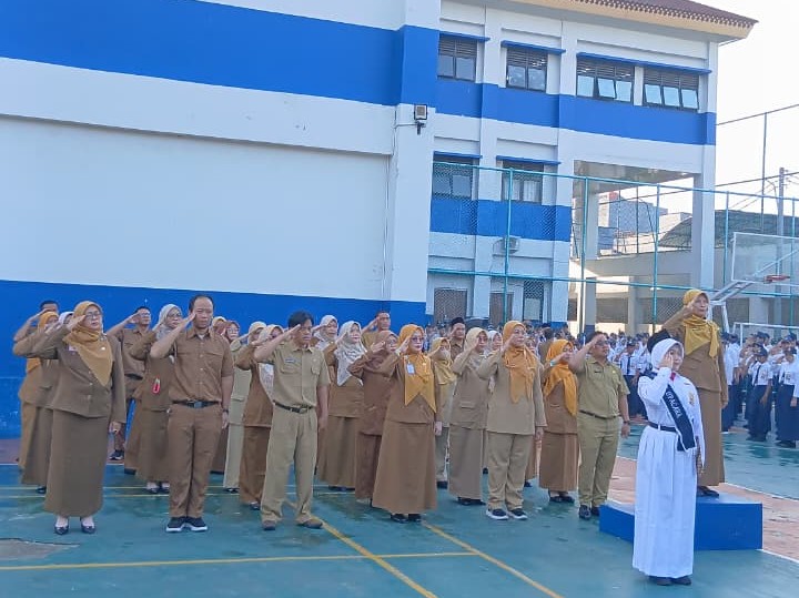 SMPN 30 Depok gelar halal bihalal 2