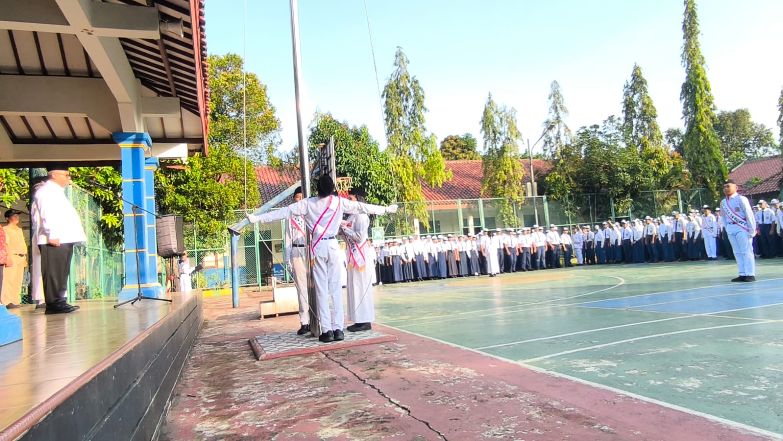 menteri pendidikan abdul muti ke kota depok 4 SMPN 2 Depok