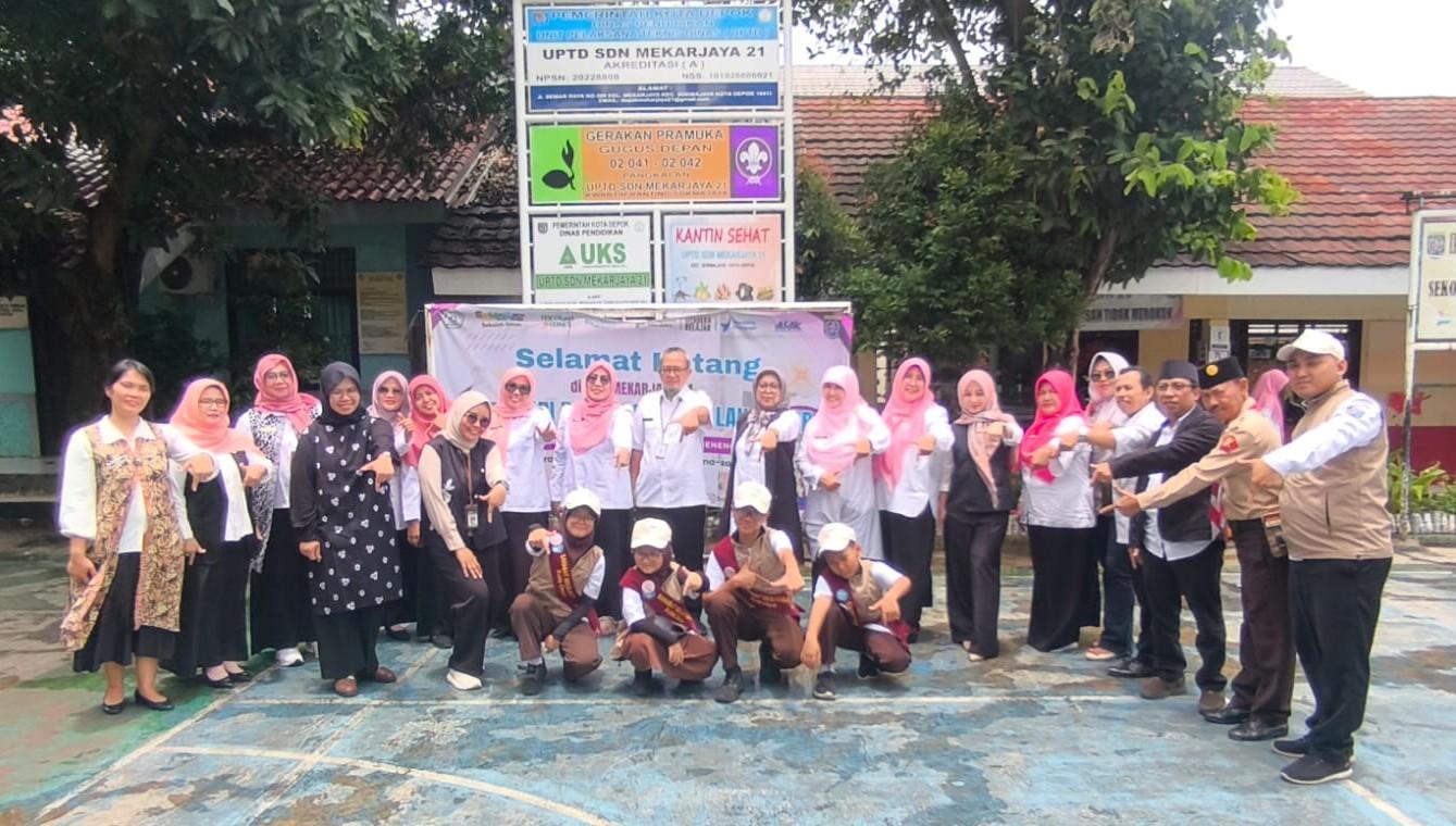 supervisi SDN Mekarjaya 21 untuk program 1