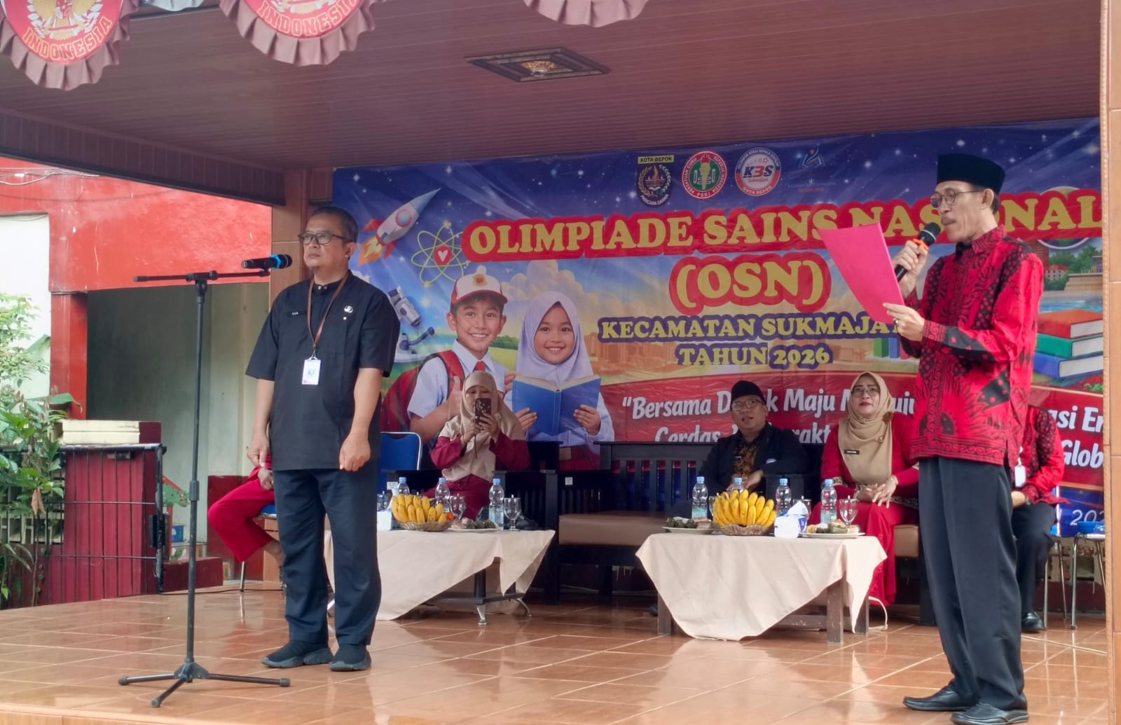 Pembukaan Lomba lomba pendidikan kecamatan sukmajaya 1