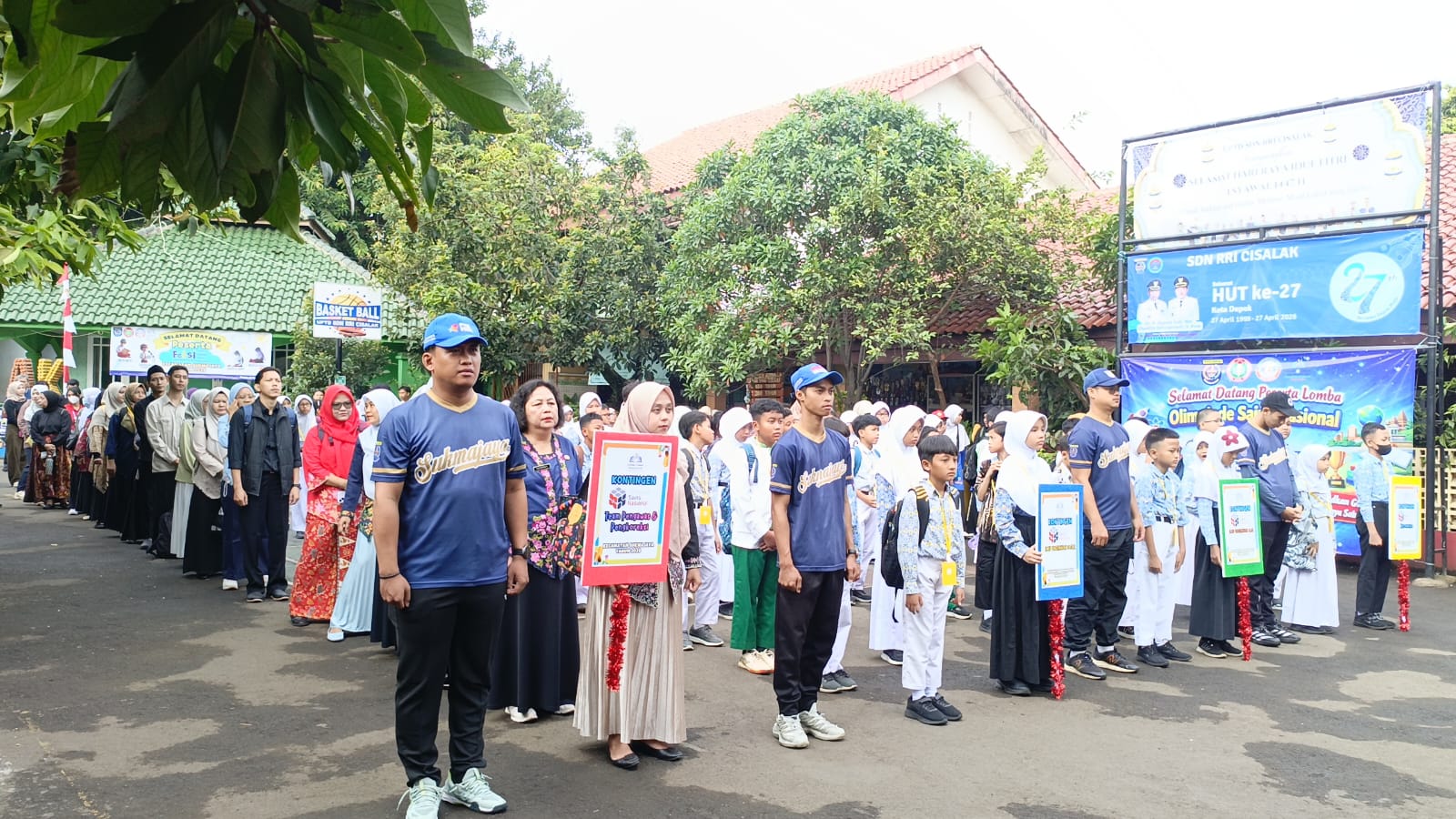 Pembukaan Lomba lomba pendidikan kecamatan sukmajaya 2