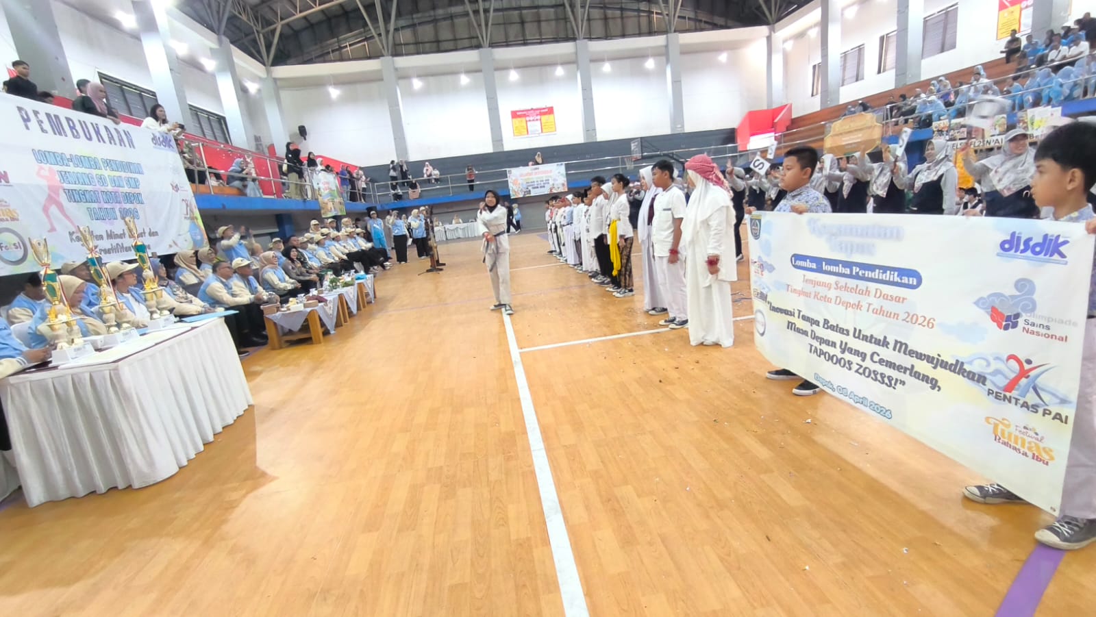 Pembukaan Lomba lomba pendidikan tingkat Kota Depok 4