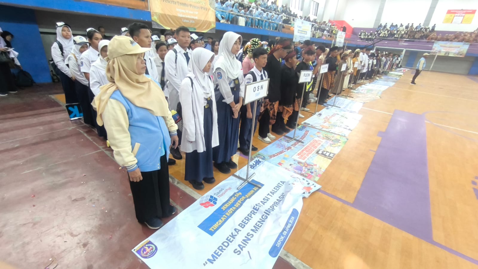 Pembukaan Lomba lomba pendidikan tingkat Kota Depok 9