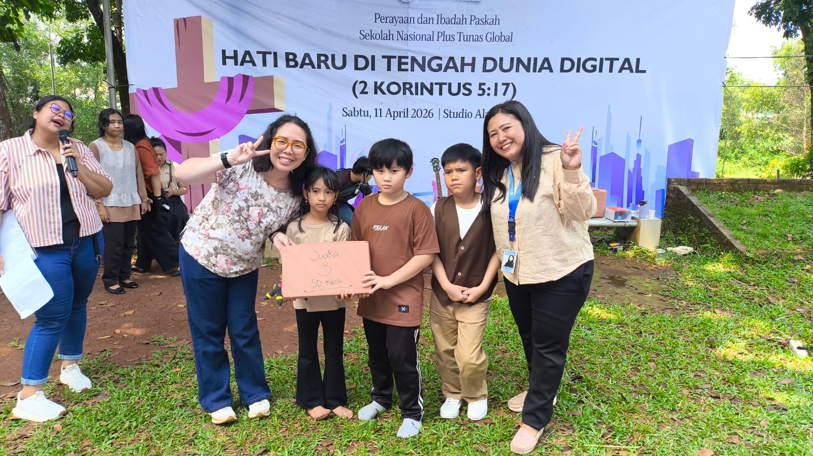 Perayaan Paskah di Sekolah Tunas Global Depok 3
