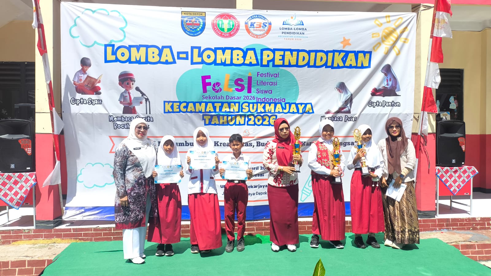 juara juara Felsi Kecamatan Sukmajaya 3