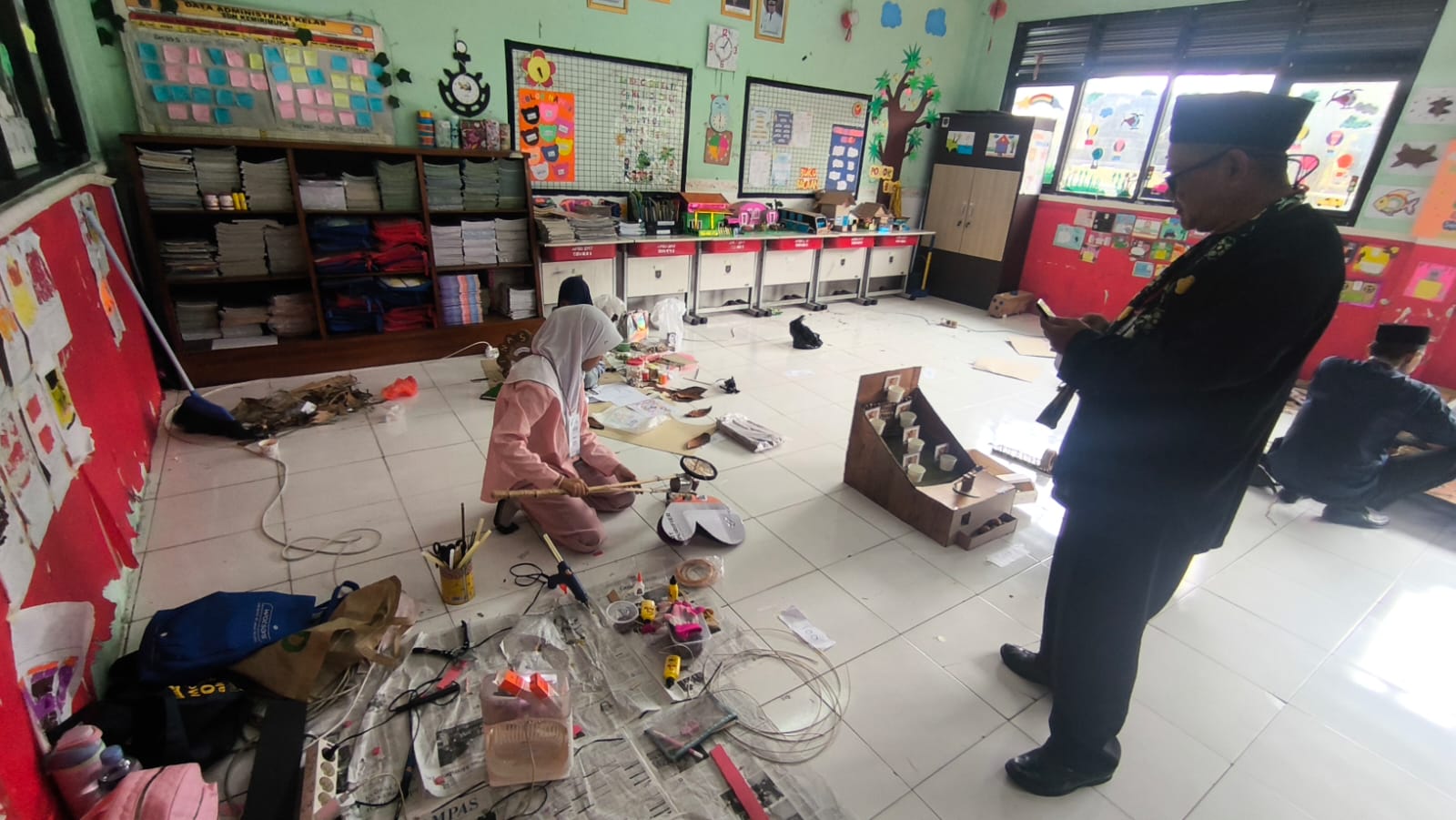 siswa di FLS3N Kecamatan Beji 3